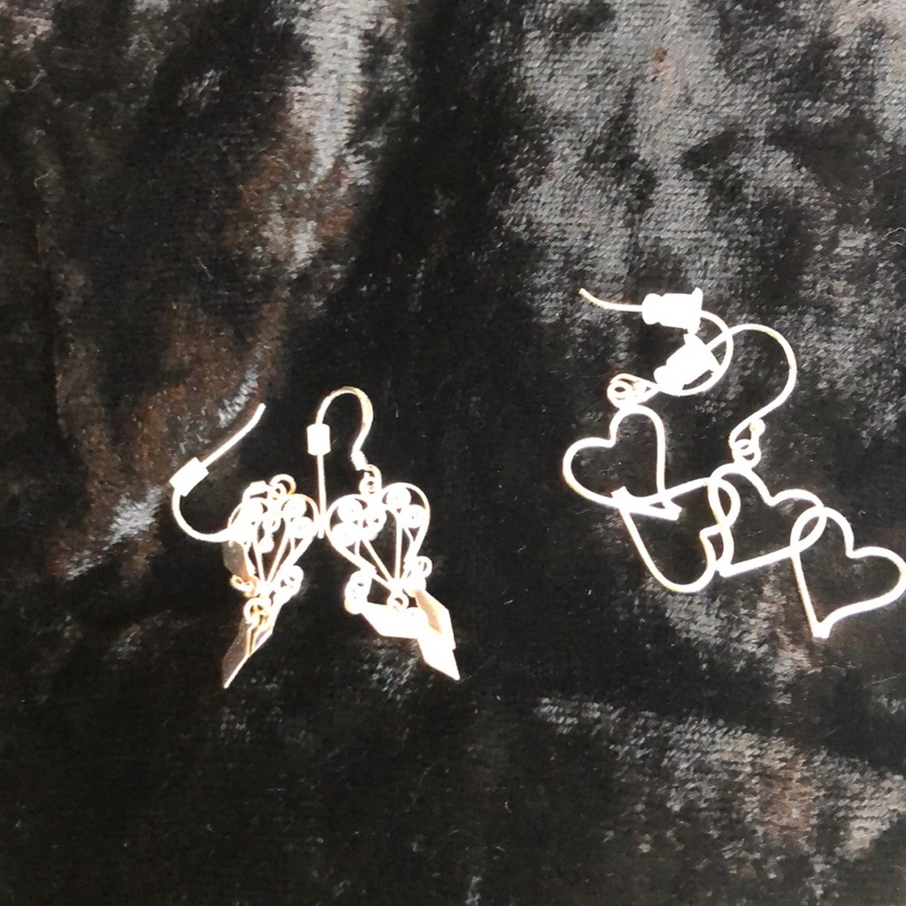 Sterling silver earrings